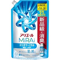 Amazon.co.jp: アリエール MiRAi 洗濯洗剤 濃縮 漂白剤級の洗浄プラス